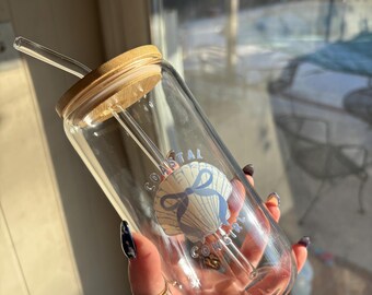 Custom 160z Glass Coffee Cups