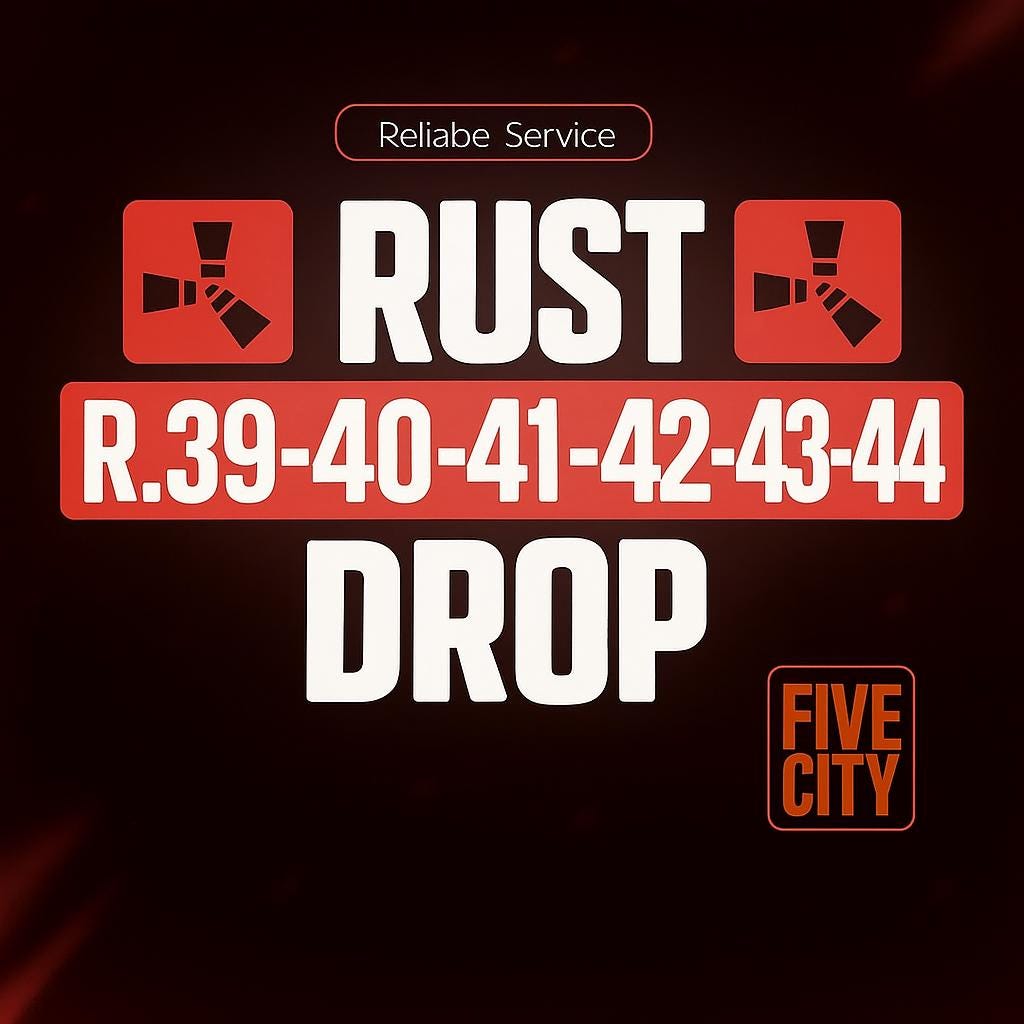 Rust Twitch Drops - All Available Rounds (39-44) - New, Unused In-Game Loot For PC