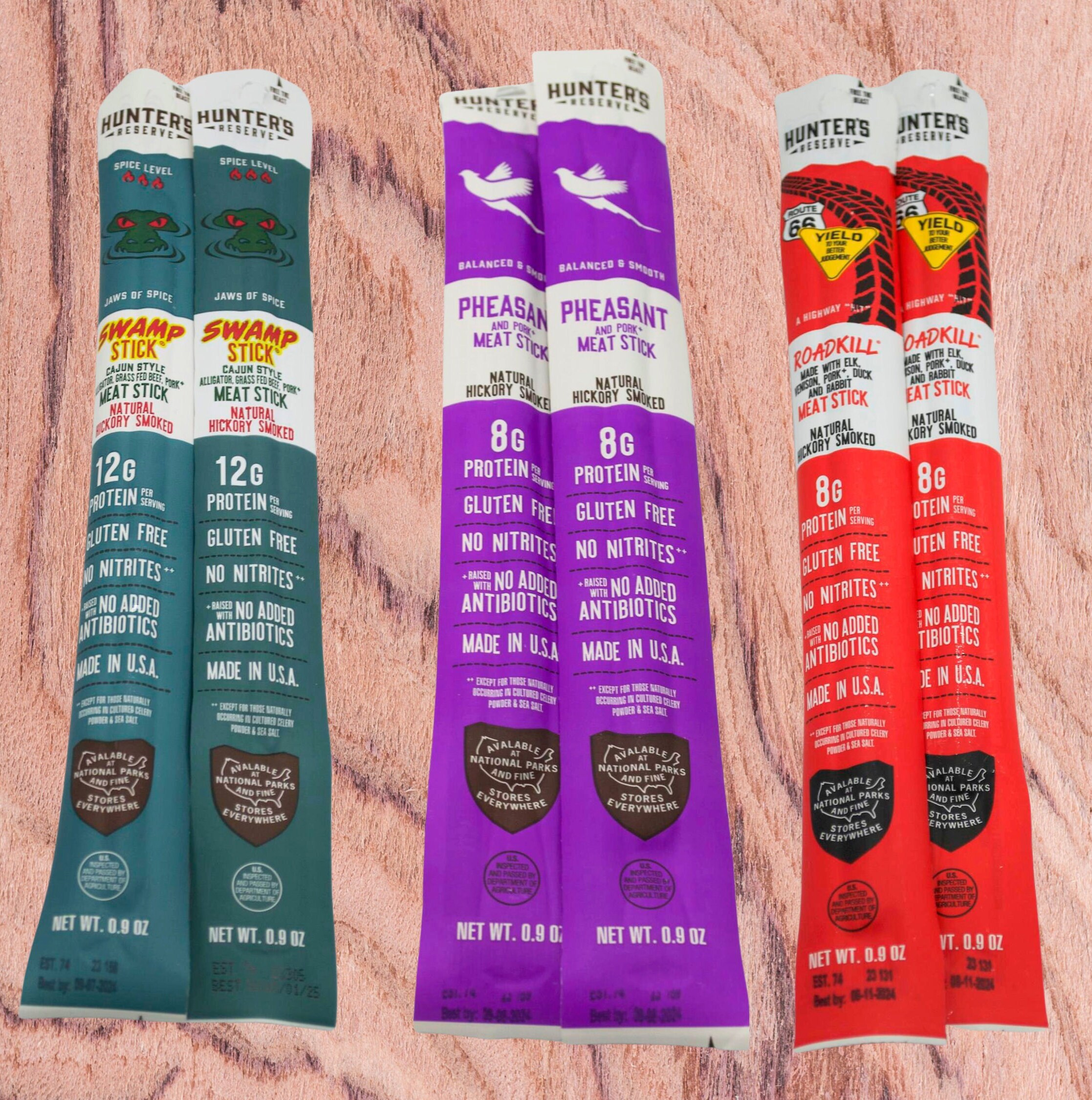 Damn, Man Exotic Meat Snacks Bag Wild Beef Jerky Sticks Premium Food