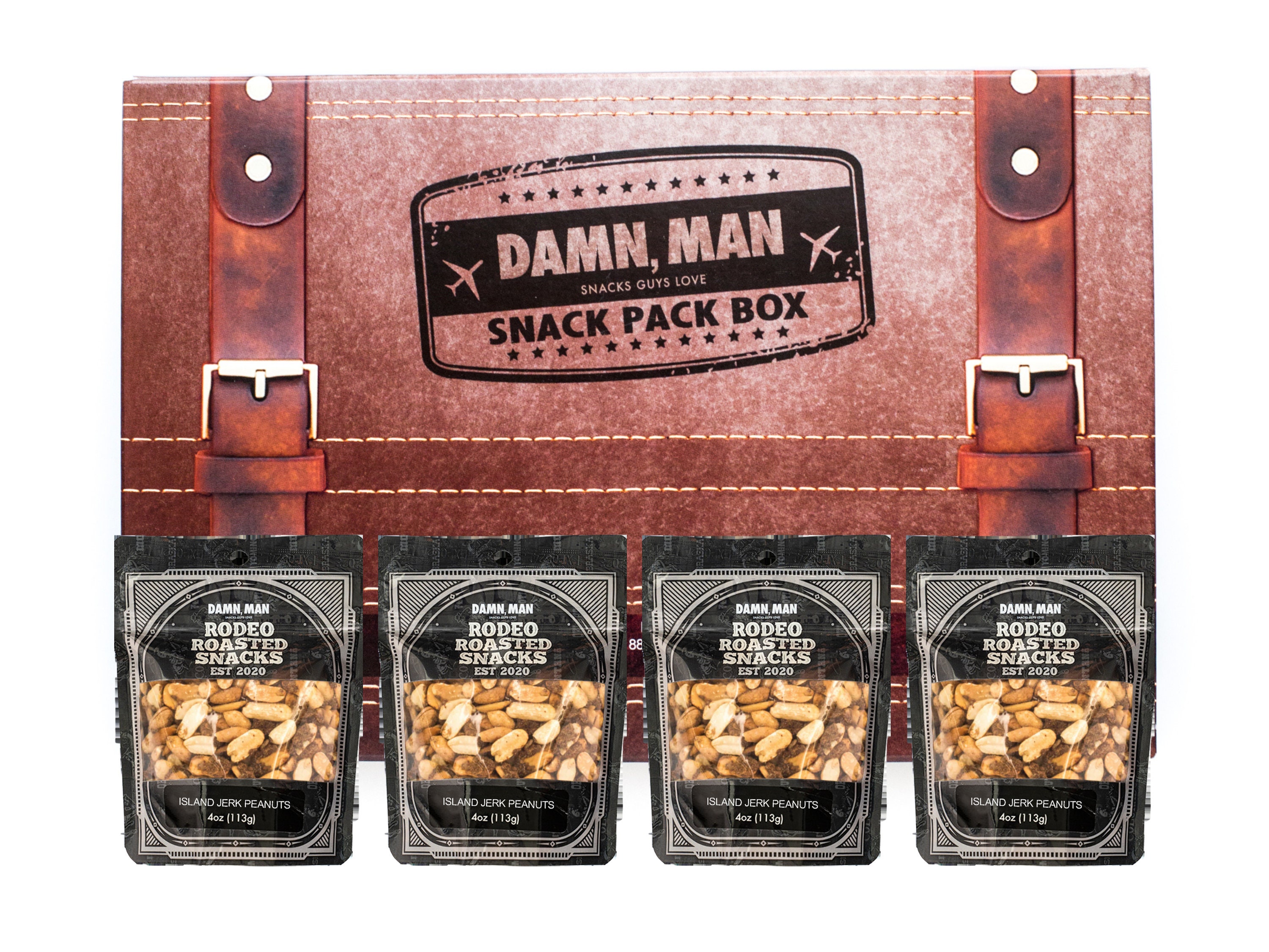 Damn, Man Island Jerk Peanuts 4 Oz. Bags - Snack Pack Box - Gourmet Gift  Basket - Flavored Nuts - Gift for Dad - Handmade in PA, USA - Etsy 日本