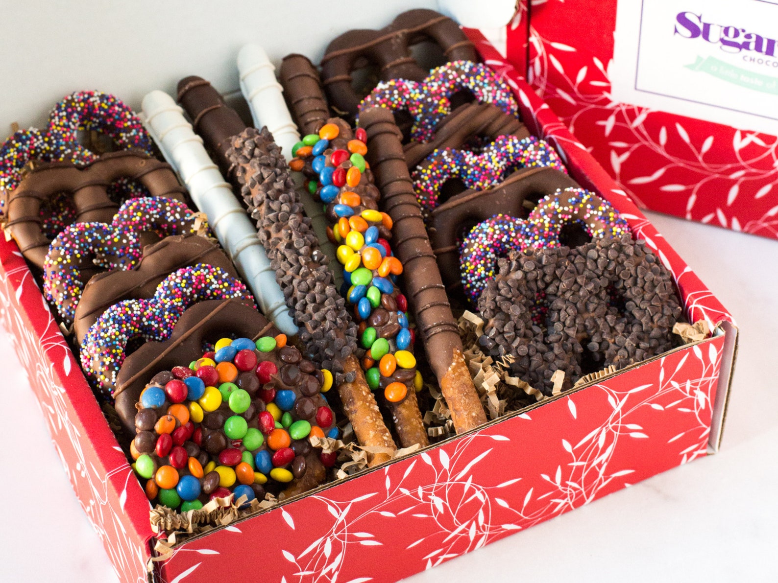 10. Sugar Plum Chocolate Pretzel Passion Gift Assortment