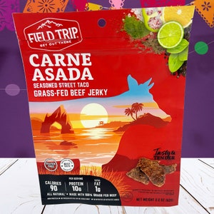 Fiesta Gift Box Carne Asada Beef Jerky Sriracha Sticks Spicy Nuts 6 ...