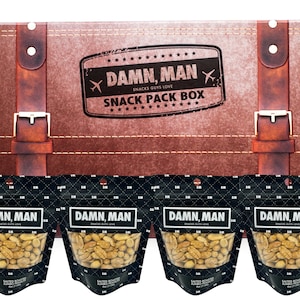 Salted Roasted Jumbo Peanuts Snack Box - Vegan Food Gift