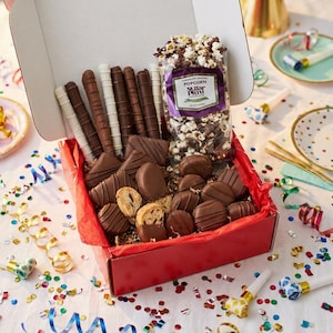 26 Pc Assorted Chocolate Eruption - Gift Box of Chocolates Handmade Snacks