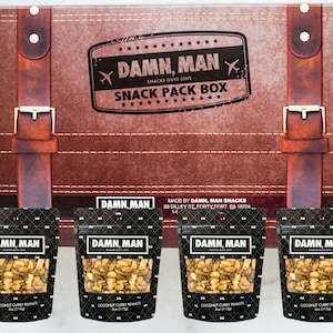 Coconut Curry Peanuts Snack Pack - Gourmet Flavored Nuts Gift