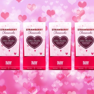 Strawberry Cheesecake White Chocolate Bar: Gourmet Treat