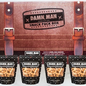 Salted Cashews Snack Pack Box - Gourmet Nut Gift