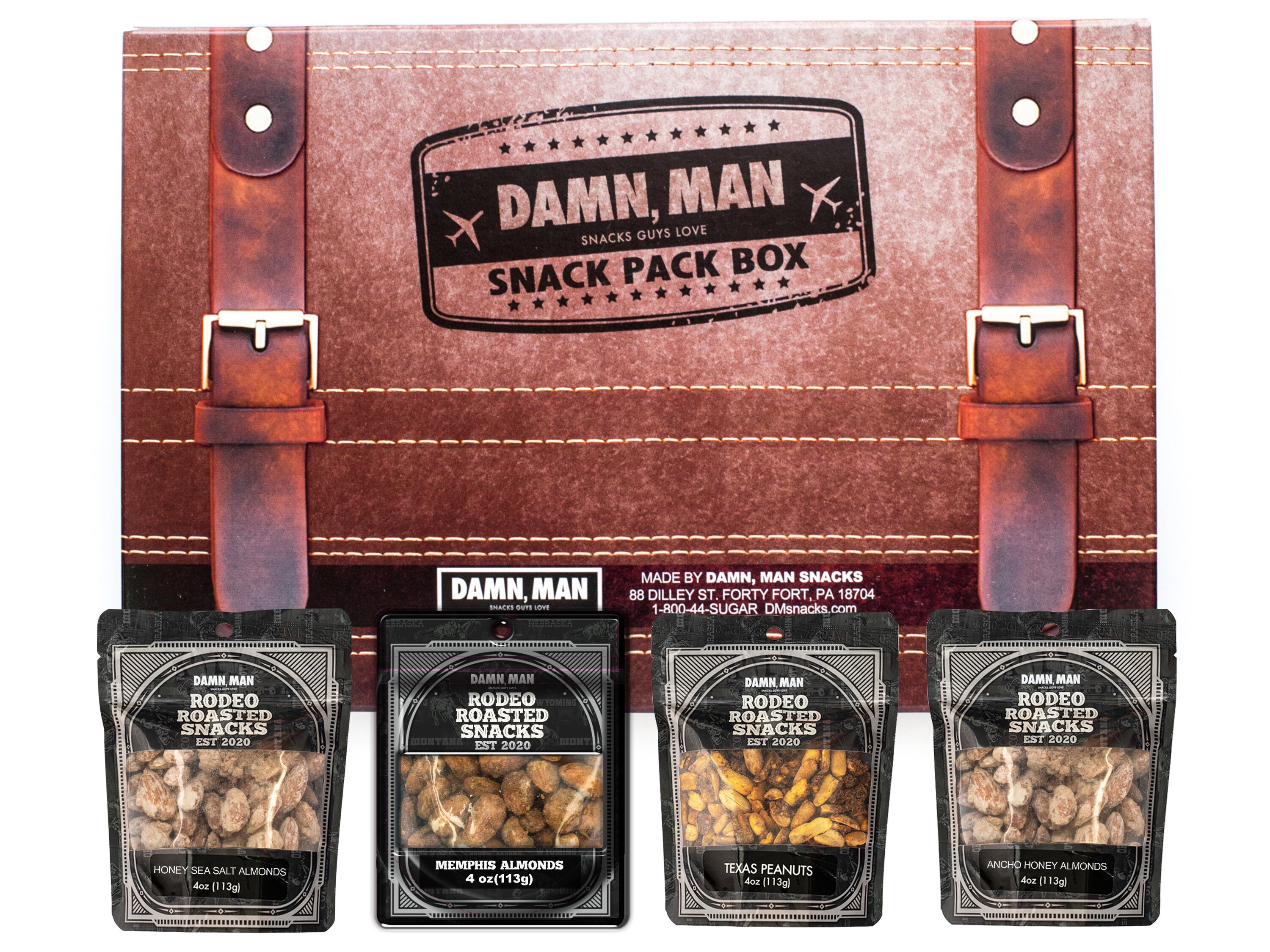 MEGA MAN HANGRY KIT - Gift for Men - College Care Package - Full Of What  Men Crave - Nuts