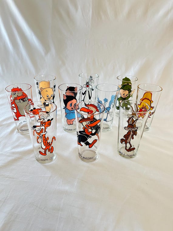 Vintage 1973 Pepsi Collector Series Looney Tunes Glasses - Choose