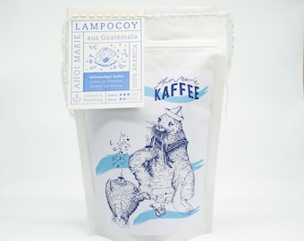 Ahoi Marie Kaffee Guatemala Lampocoy 250g Ganze Bohne - Mit Liebe Geröstet in Hamburg