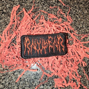 RAWFEAR 刺繍パッチ – トゥエンティ・ワン・パイロッツ風縫い付けパッチ、Breach アルバムデザイン