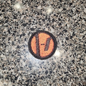 Twenty One Pilots Mini Patch – Clancy & Breach Era Inspired Embroidered TØP Logo Patch