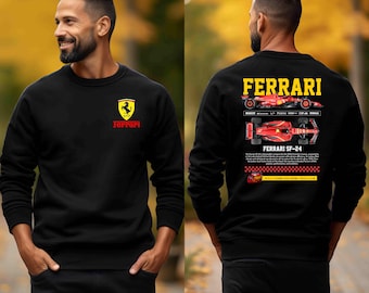 Ferrari Sweatshirt, Ferrari Shirt, Ferrari Race Hoodie, Ferrari Lover Sweatshirt, Ferrari Sweatshirt, Car Race Sweatshirt, Ferrari Gift
