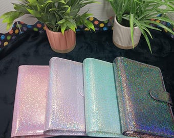 A6 Glitter Binders
