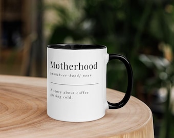 Tazza divertente per la mamma: definizione di maternità, regalo per gli amanti del caffè