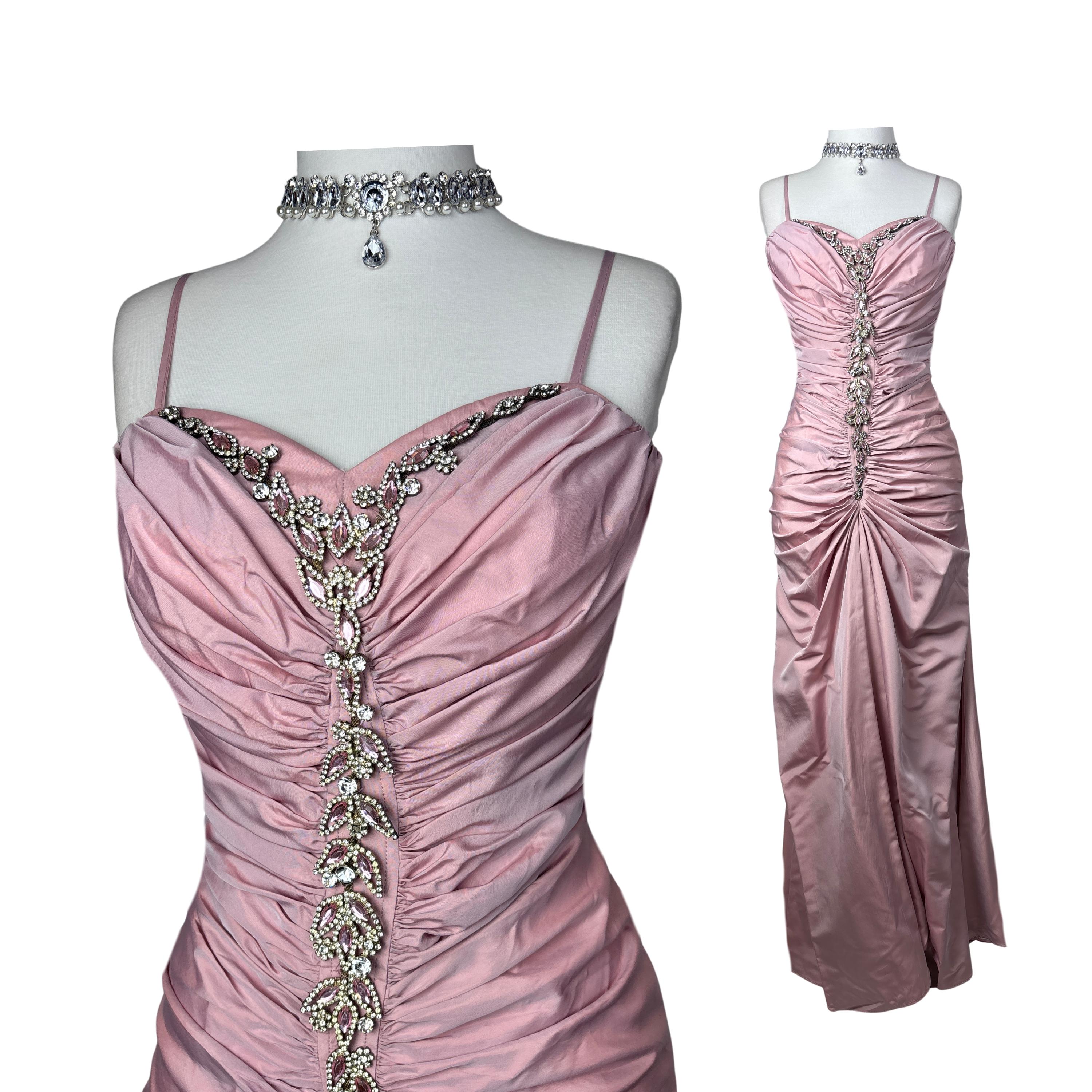 Taffeta Bridesmaid Dress - Etsy