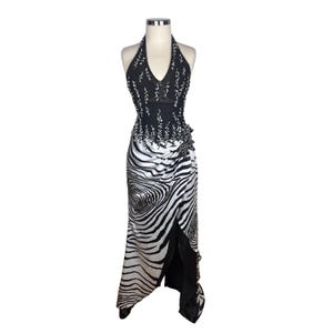 Zebra Prom Dress - Etsy Canada