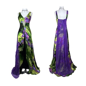 purple and green renaissance dress Plus Size Lady in Waiting Costume
