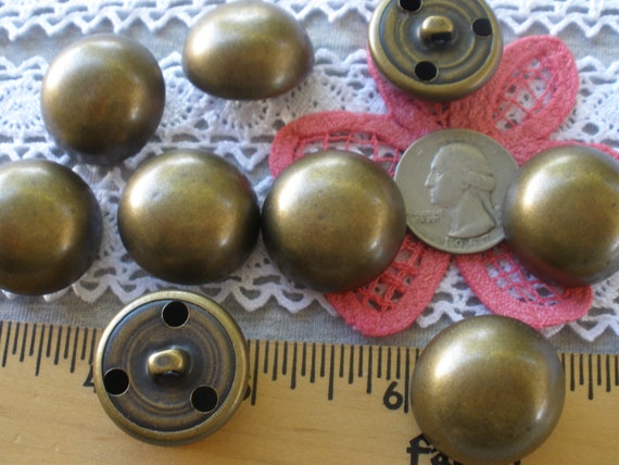 11 Pcs Gold Metal Blazer& Suit Buttons Set -Premium Sewing Buttons for Coat  Jacket