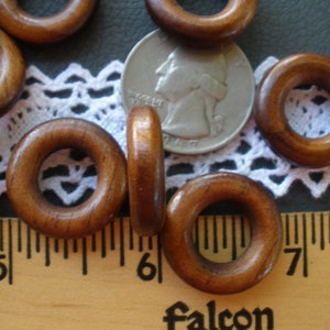 Cabone Wood Rings 5pk - Tangled Up In Hue