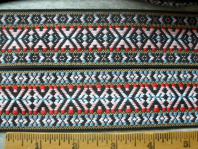 45MM Tribal Reversible Ribbon 1.75