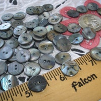 Natural Agoya Shell Button - Etsy