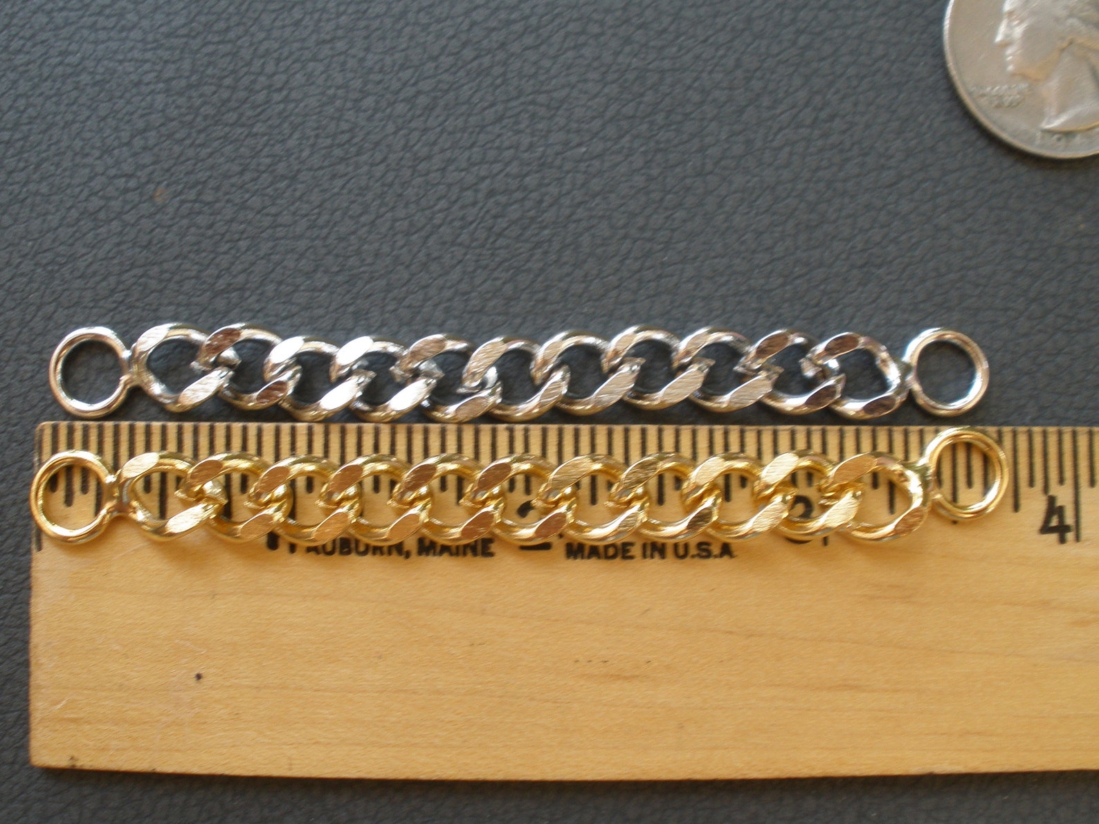 Coat Chain Hanging Loop Findings Silver or Gold Color Metal Etsy