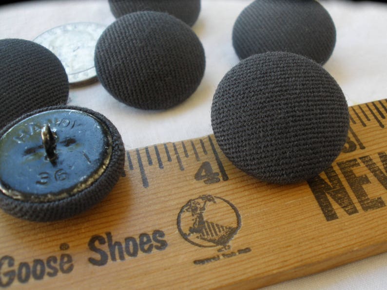 23MM Tufting buttons Textured Fabric Covered Colors black blue Etsy