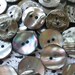 Rainbow Smoke Real Shell Buttons 24L 15mm Natural Abalone MOP Jewelry ...