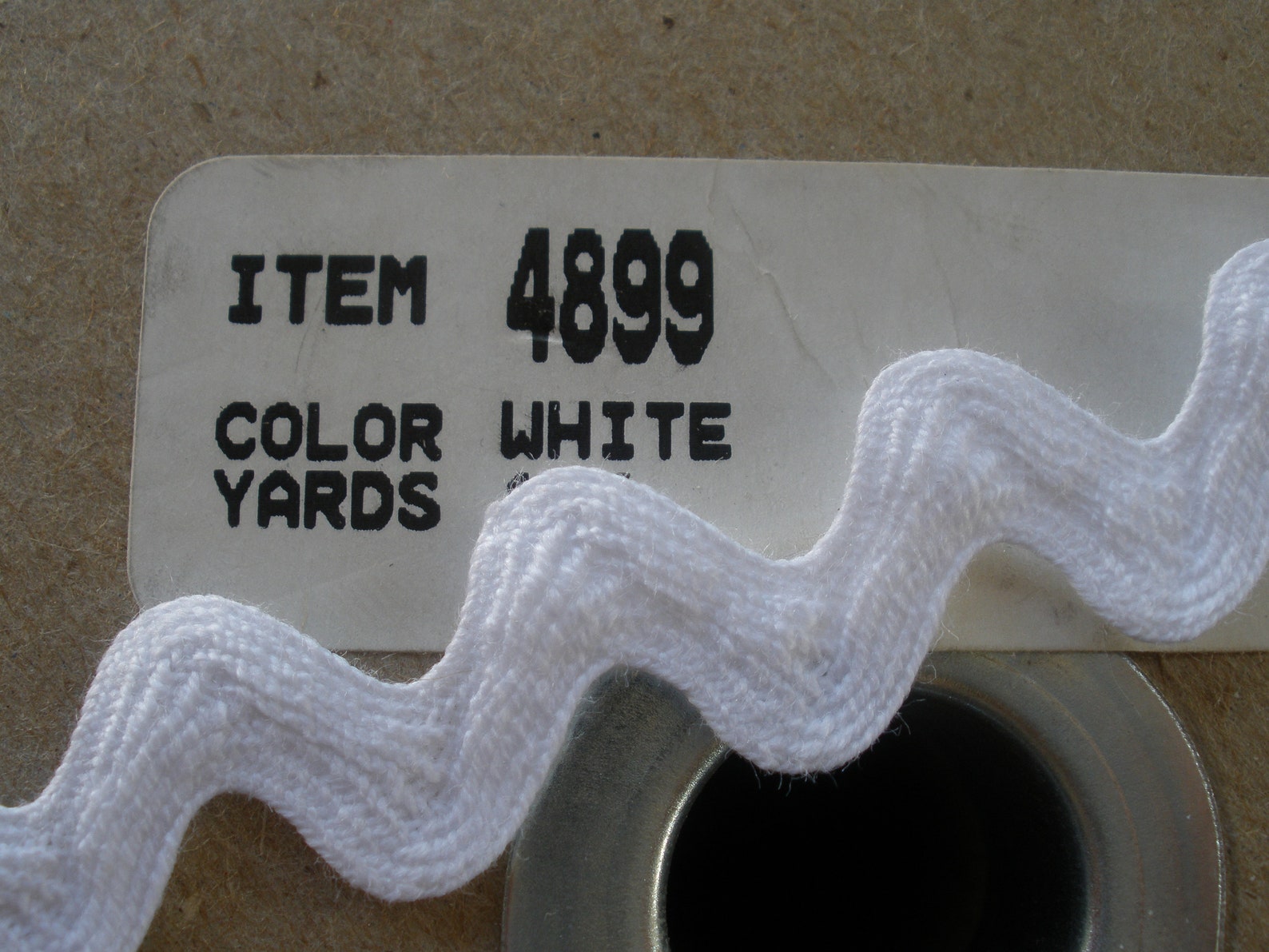 Fab White Cotton Rick Rack Trim Choose Yards 1/2 Ric Rac Etsy