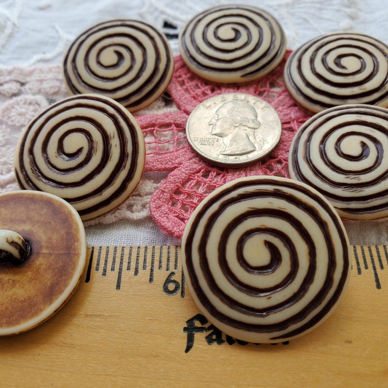 Large Button Bone - Etsy