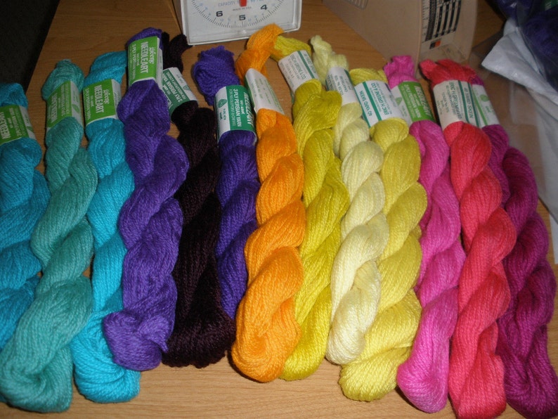 12 colors Persian Wool Needlepoint Yarn 3 ply You choose 1 Etsy