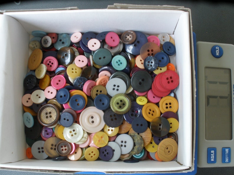 Colorful Craft Buttons Plastic Sewon Bulk Lot 11mm to 25mm Etsy