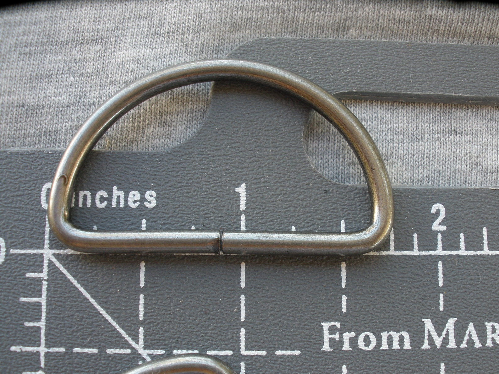 Metal 1.5 Inch Split D Rings Dring Shiny or Dull Silver or Etsy