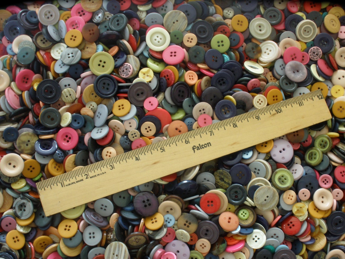 2 Gross Lots Colorful Craft Buttons Plastic All Are 2-hole & 4-hole Sew ...