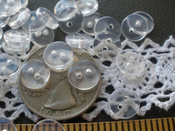 Diminutive Craft Buttons/small Craft Buttons/diminutive Sew Through  Buttons/kids Craft Buttons/ Extra Small Plastic Buttons/ Plastic Craft 