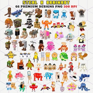 Brainrot Roblox Pack - Etsy UK