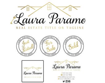 real estate logo design premade logo design real estate agent house logo broker logos real estate logos real estate associate