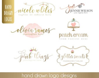 Premade logo Clothing Logo Hanger Logo Clothing shop logo Logos with Hangers Heart Logo Logo Design Premade Logos Style Logo Blogger Logo