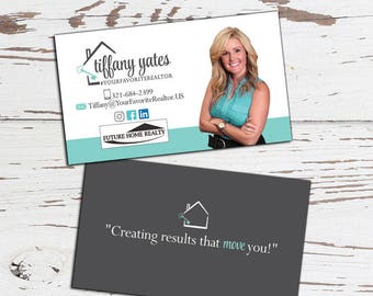 real estate business cards etsy real estate agent business cards