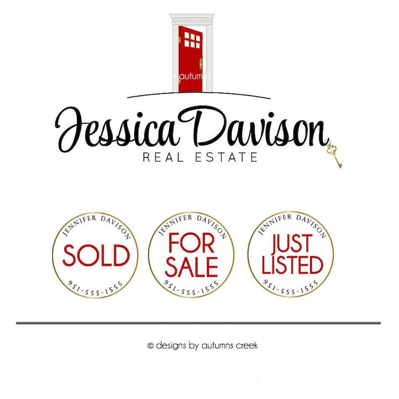 Real estate logo design real estate agent realtor logo ...