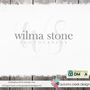 premade logo Photography logo Photography Watermark Text Logo premade logo design for photographer logos and watermark Logo Designs image 2