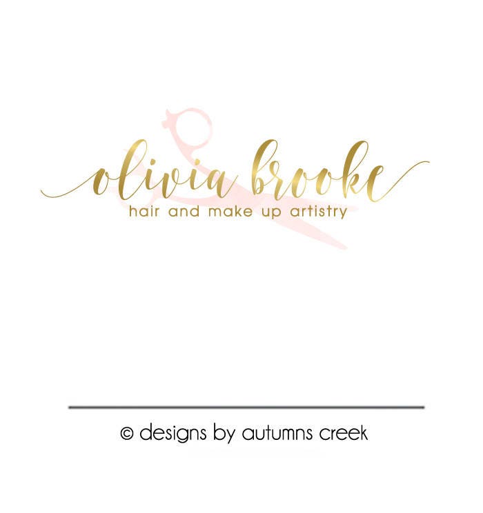 Hairstylist logos hairdresser logo hair artist logo salon logo | Etsy