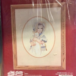 Vintage Needle Treasures Crewel Embroidery Stitchery Kit-Jenny