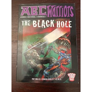 ABC Warriors The Black Hole Graphic Novel Pat Mills Simon Bisley 2000 AD Titan image 1