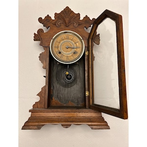 ANSONIA アンソニア　ヴィンテージ　アンティーク置時計 Ansonia clock - Etsy 日本