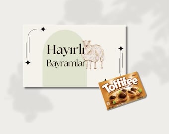 Toffifee banderole Bayram sheep