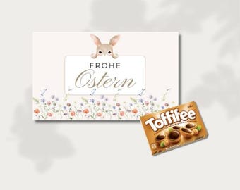 Easter Toffifee banderole rabbit