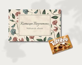 Toffifee banderole Bayram colorful