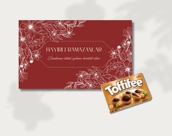 Toffifee banderole Ramazan red